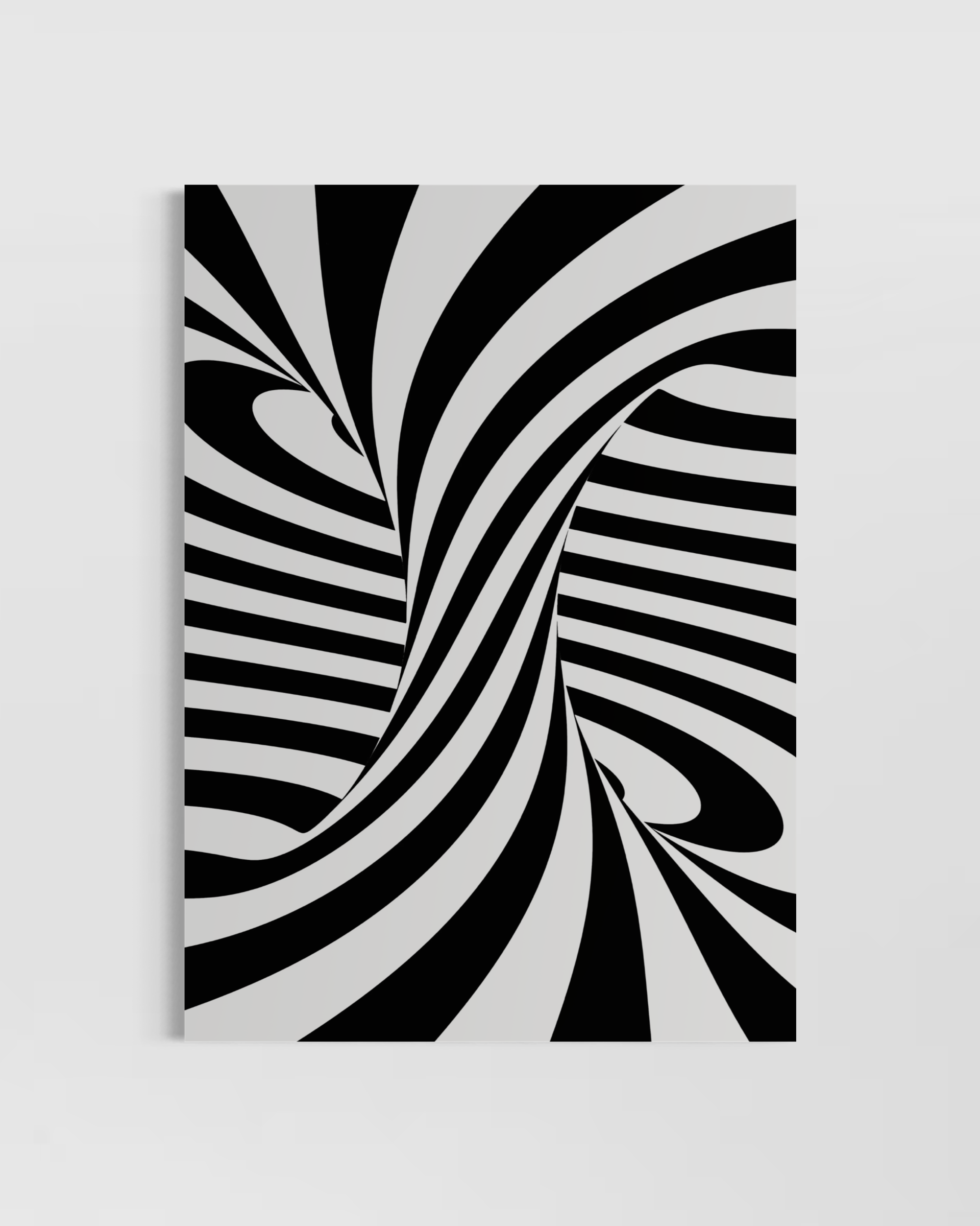 Dark Abstract No.12 Poster
