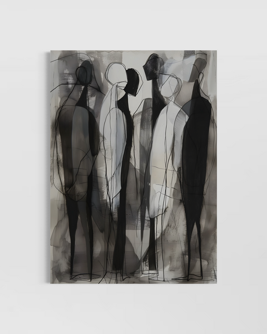 Dark Modern No.2 Poster