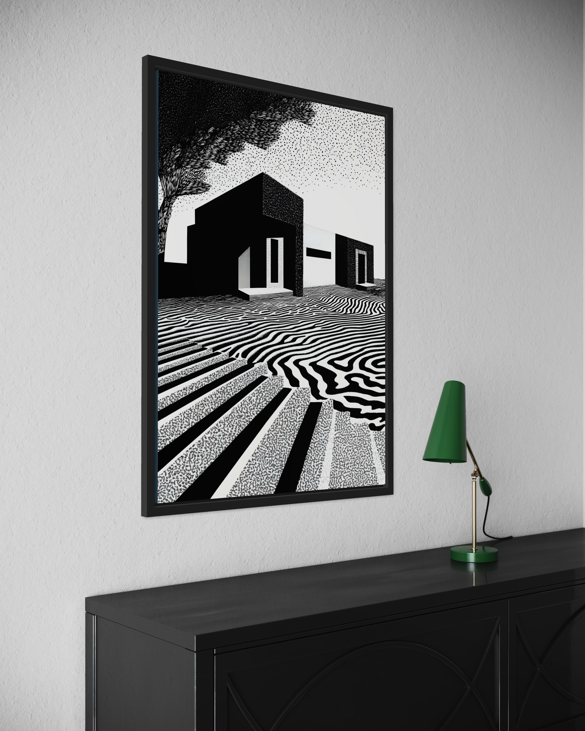 Dark Modern No.12 Poster