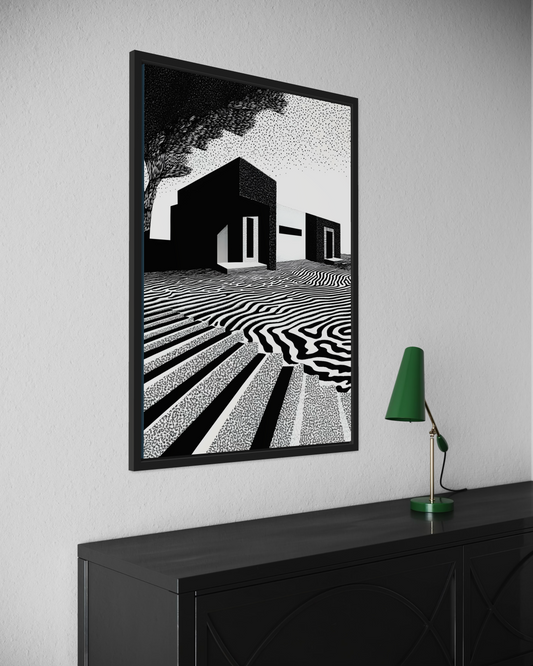 Dark Modern No.12 Poster