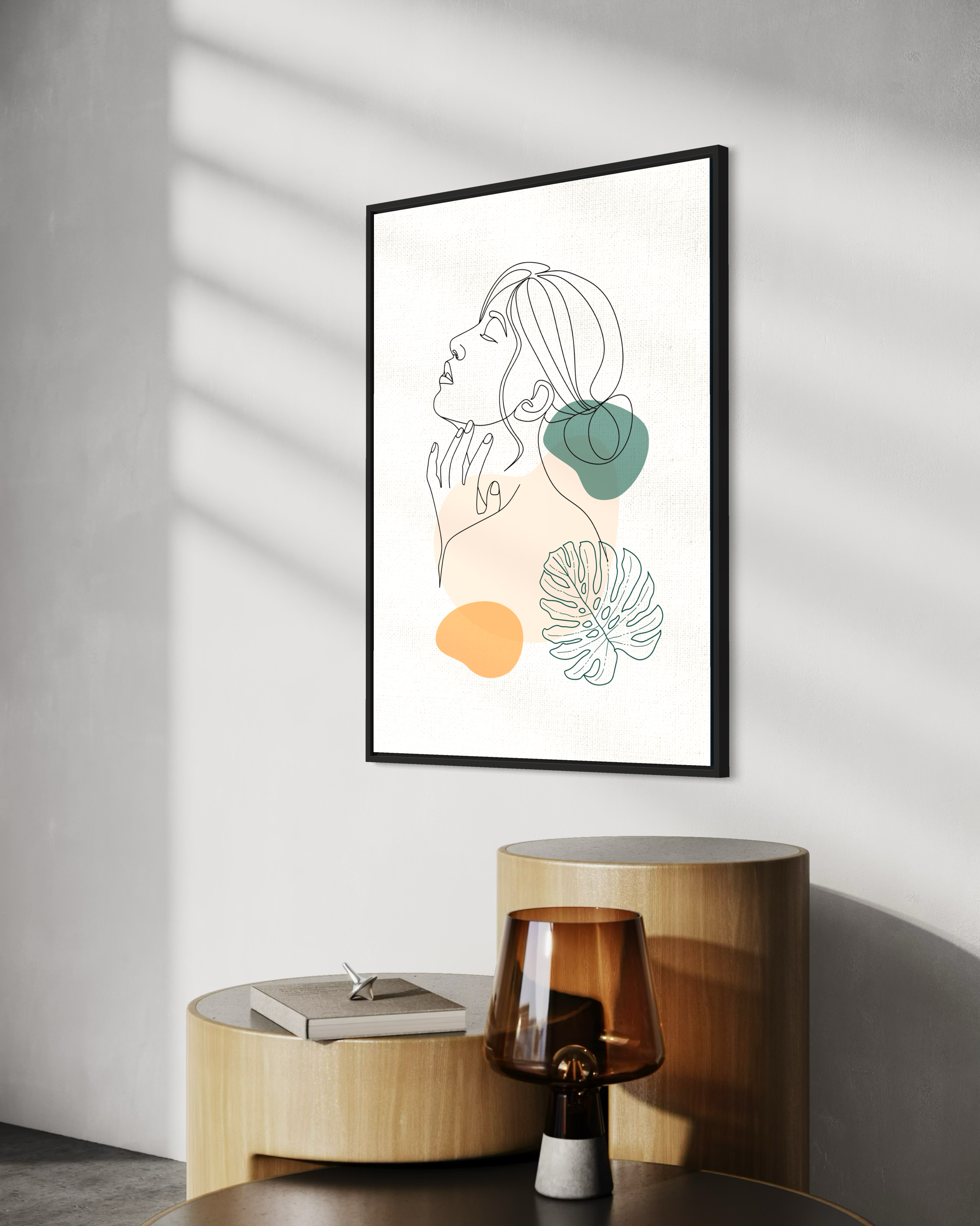 Minimalist Kadın No.8 Poster