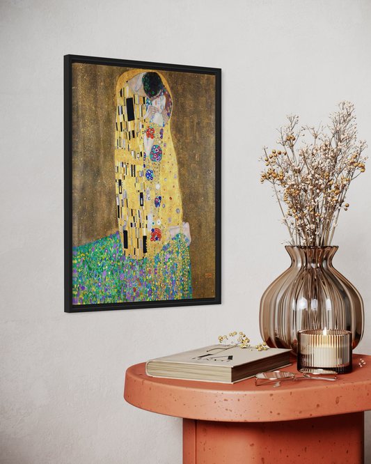 Gustav Klimt The Kiss Poster