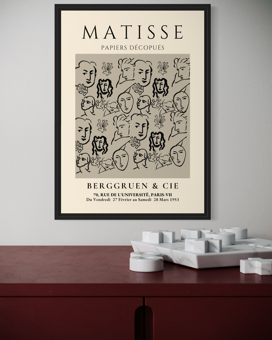 Matisse Papiers Decoupes No.2 Poster