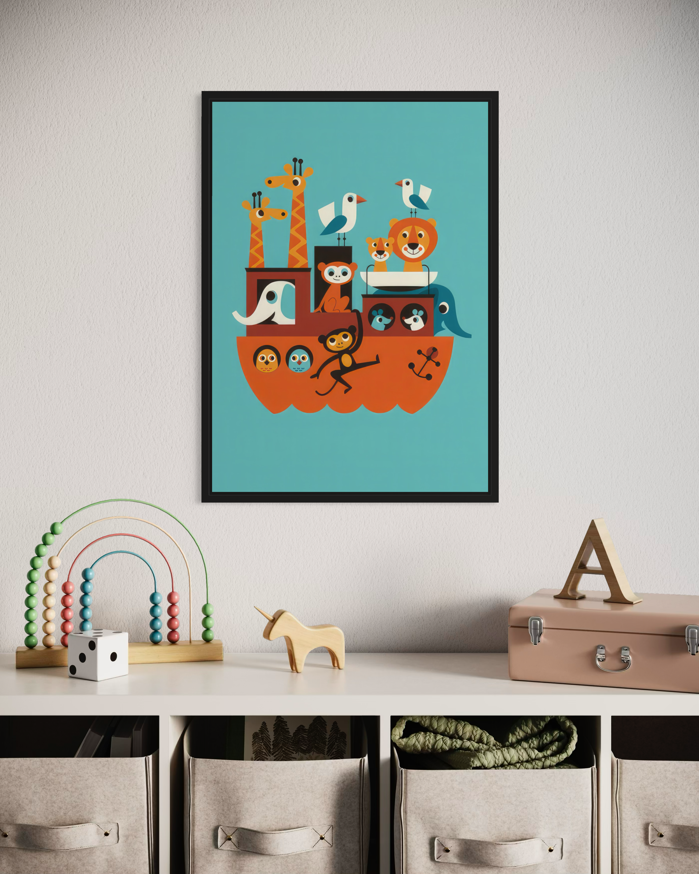 Gemideki Hayvanlar Poster