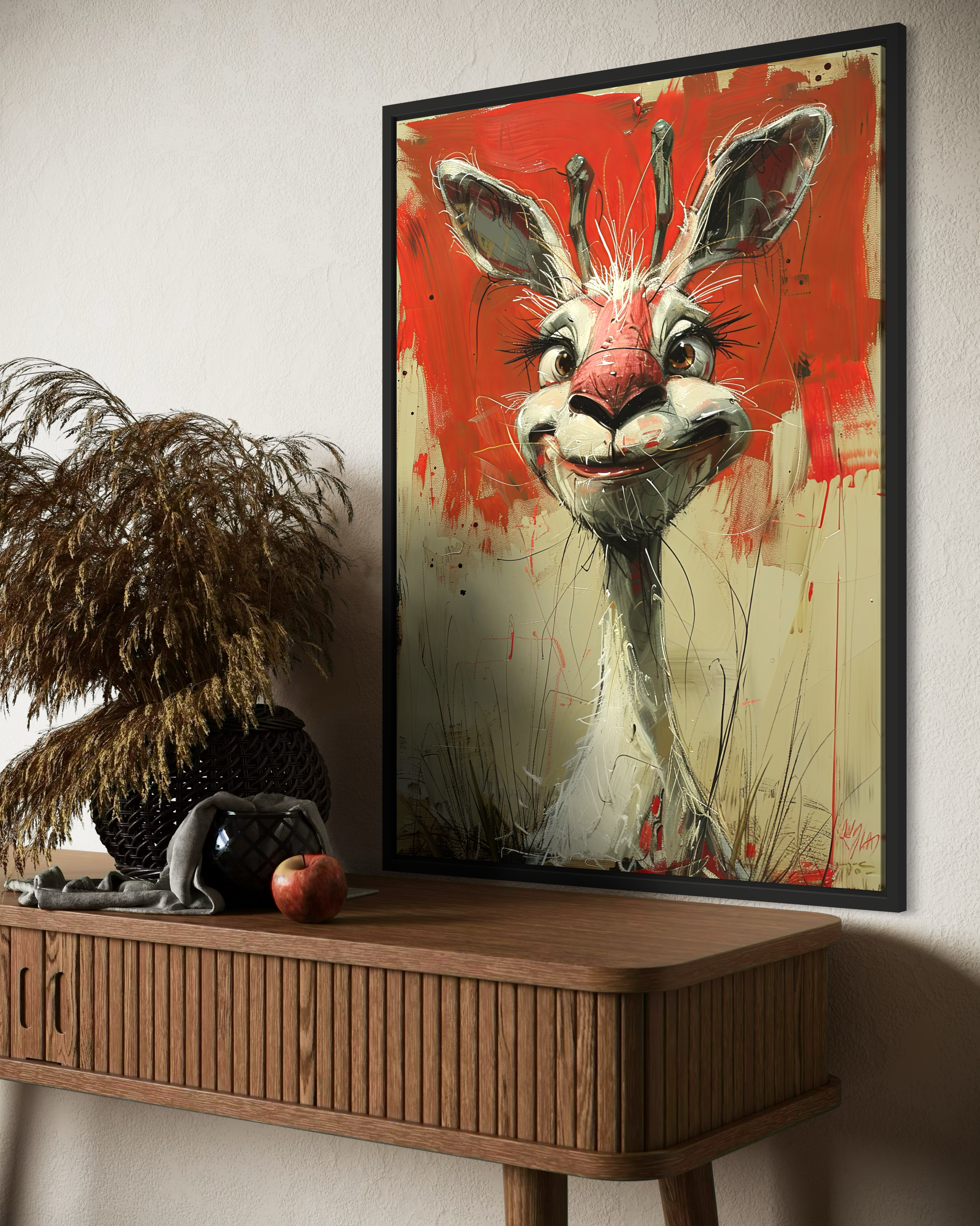 The Giraffe Poster
