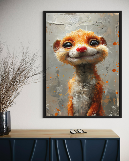 Baby Meerkat Poster