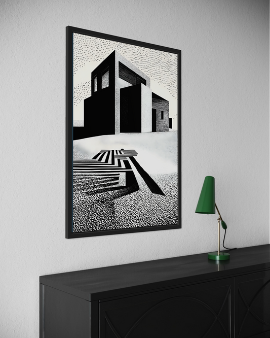 Dark Modern No.13 Poster