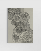 Dark Abstract No.6 Poster