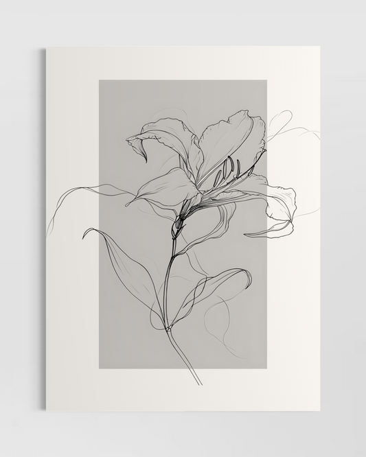Floral Estetik No.2 Poster