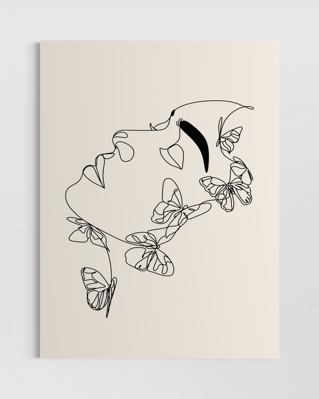 Minimalist Kadın No.10 Poster