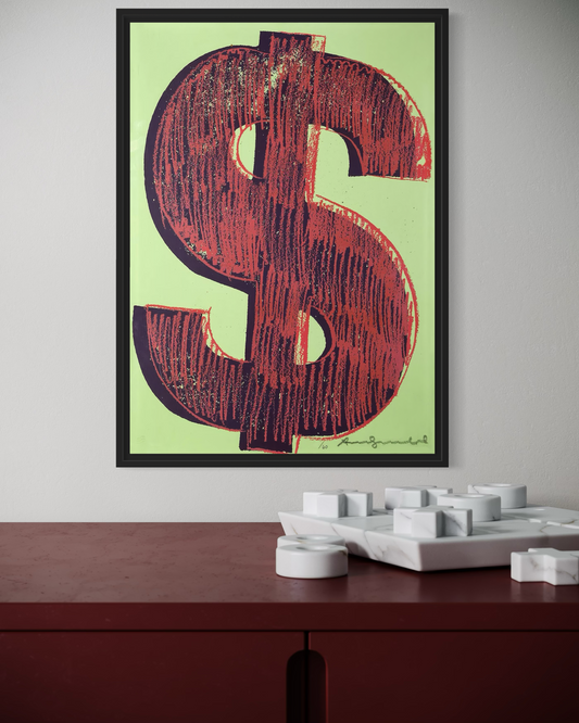 Andy Warhol Dollar Poster