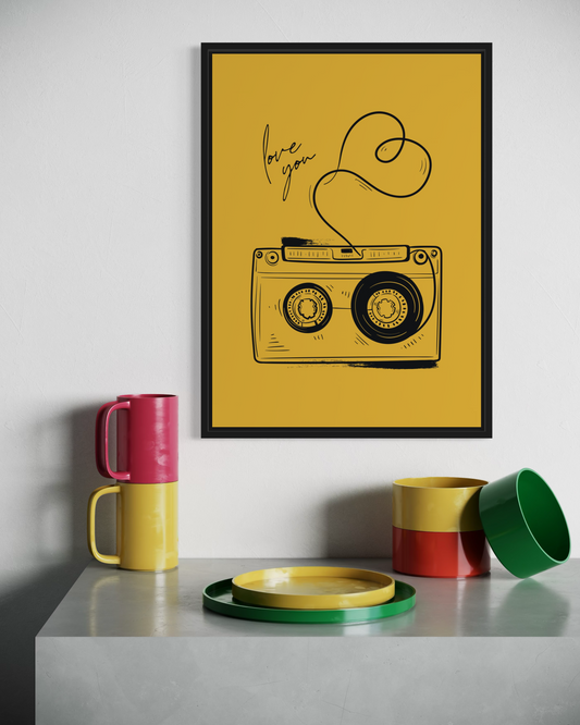 Love You Kaset Poster