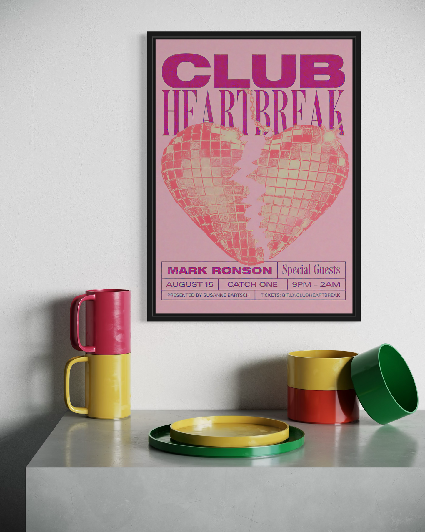 Club Heartbreak Poster
