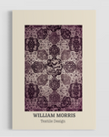 William Morris Textile Design Poster
