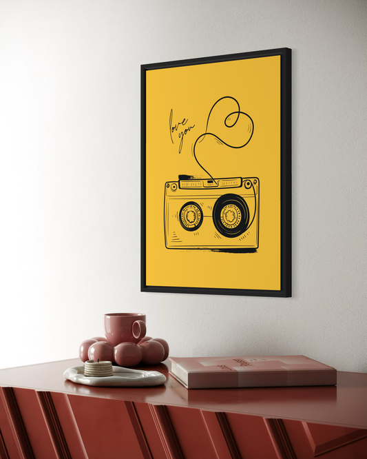 Love You Kaset Poster