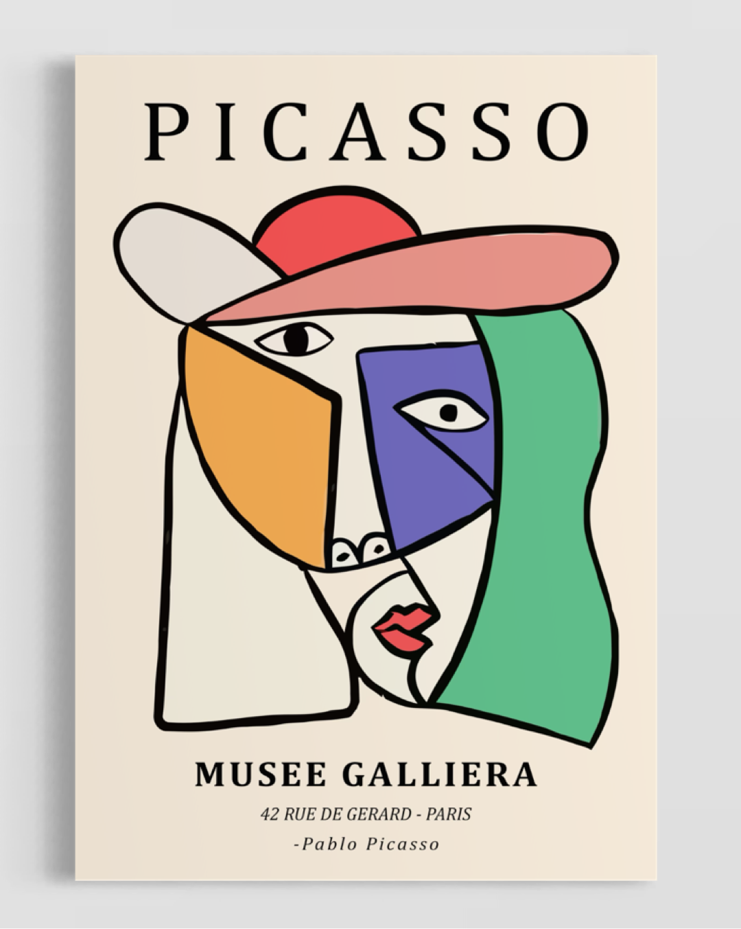 Picasso 42 Rue De Gerard Poster