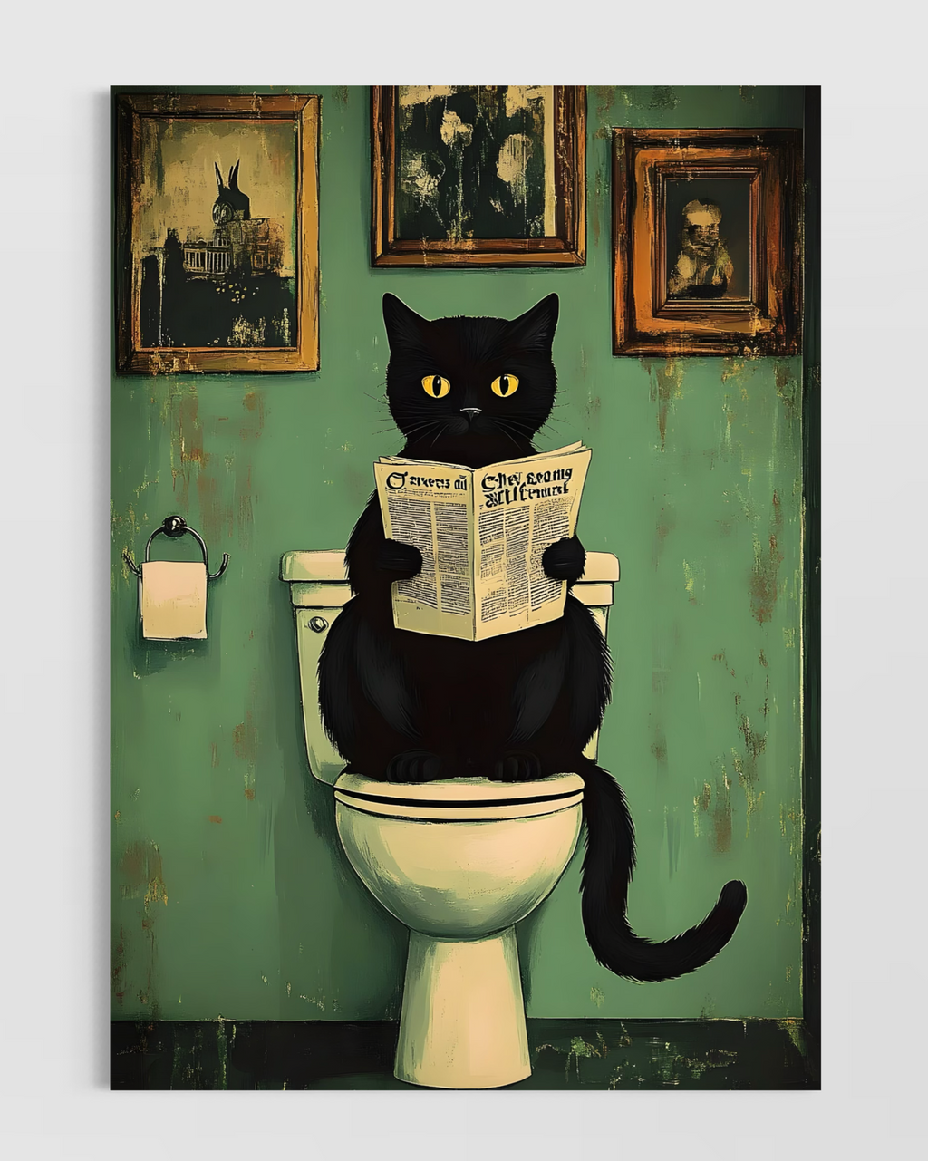 Black Cat No.8 Poster