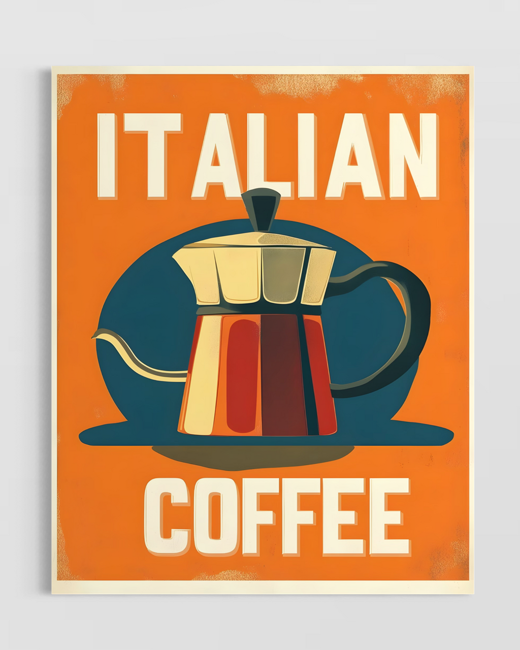 Italian Coffee Poster