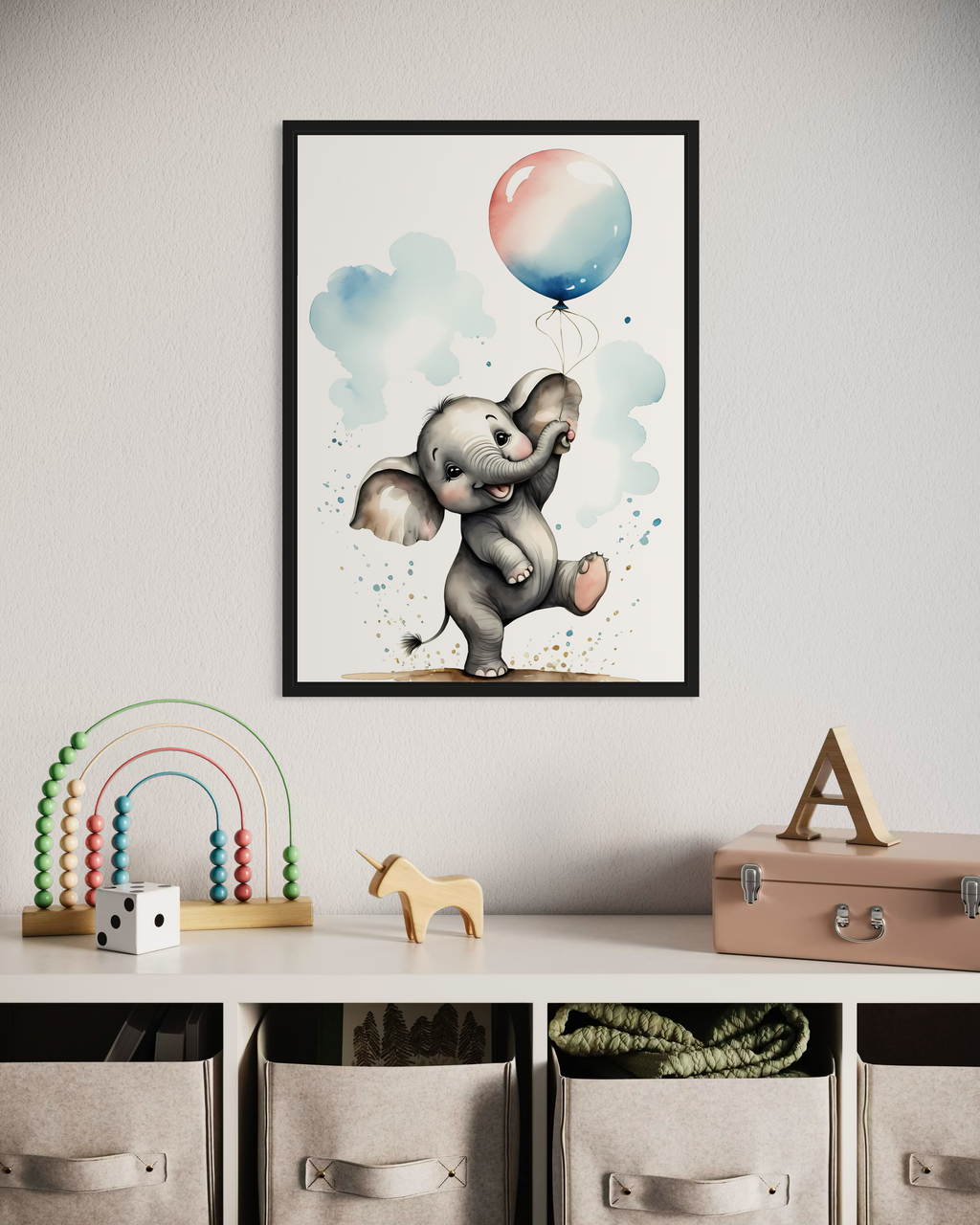 Balonlu Fil Poster