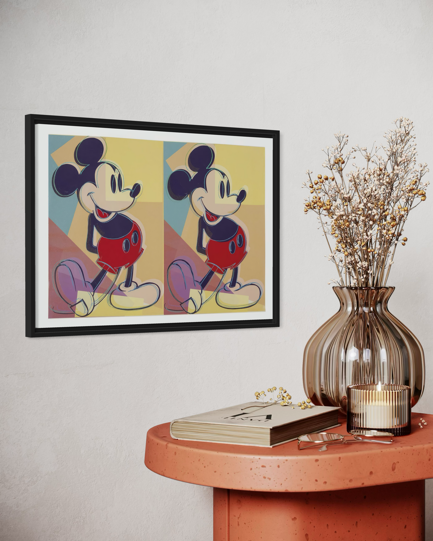 Andy Warhol - Double Micky Mouse Poster
