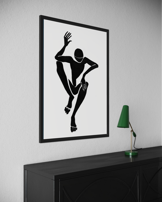 Dark Abstract No.5 Poster