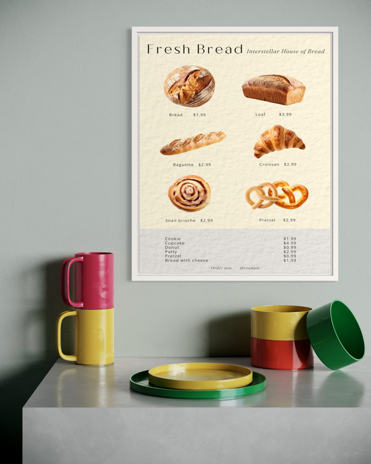 Fresh Bread Poster