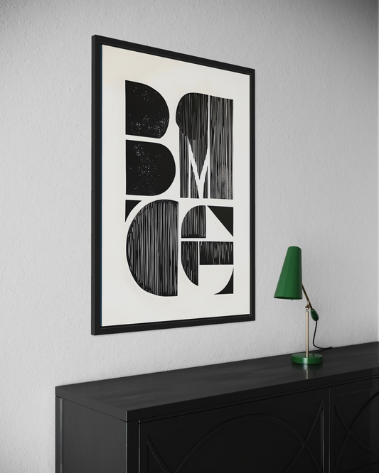 Dark Modern No.14 Poster