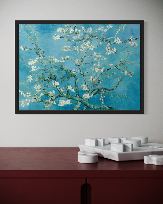 Van Gogh Çiçek Açan Badem Ağacı Poster