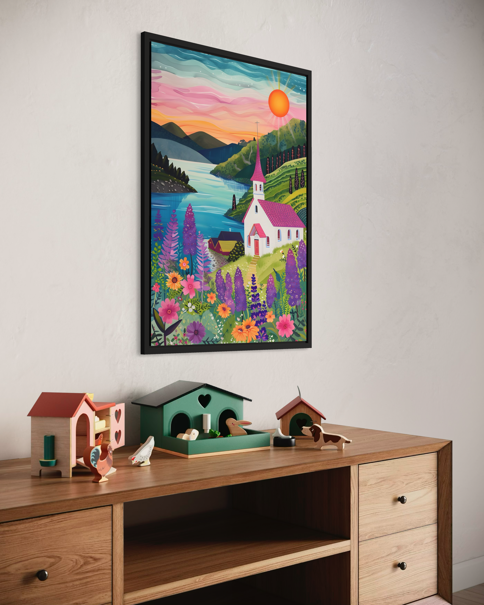 Doğa ve Yeşillik Poster