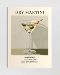 Dry Martini Poster