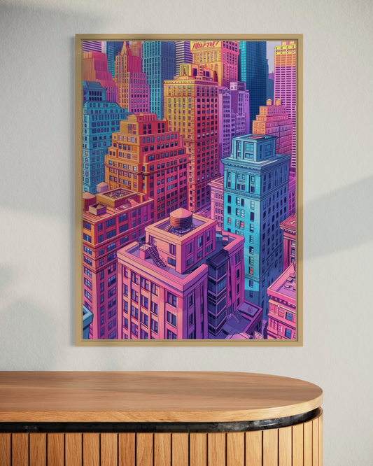 Fütüristik Mimari No.8 Poster