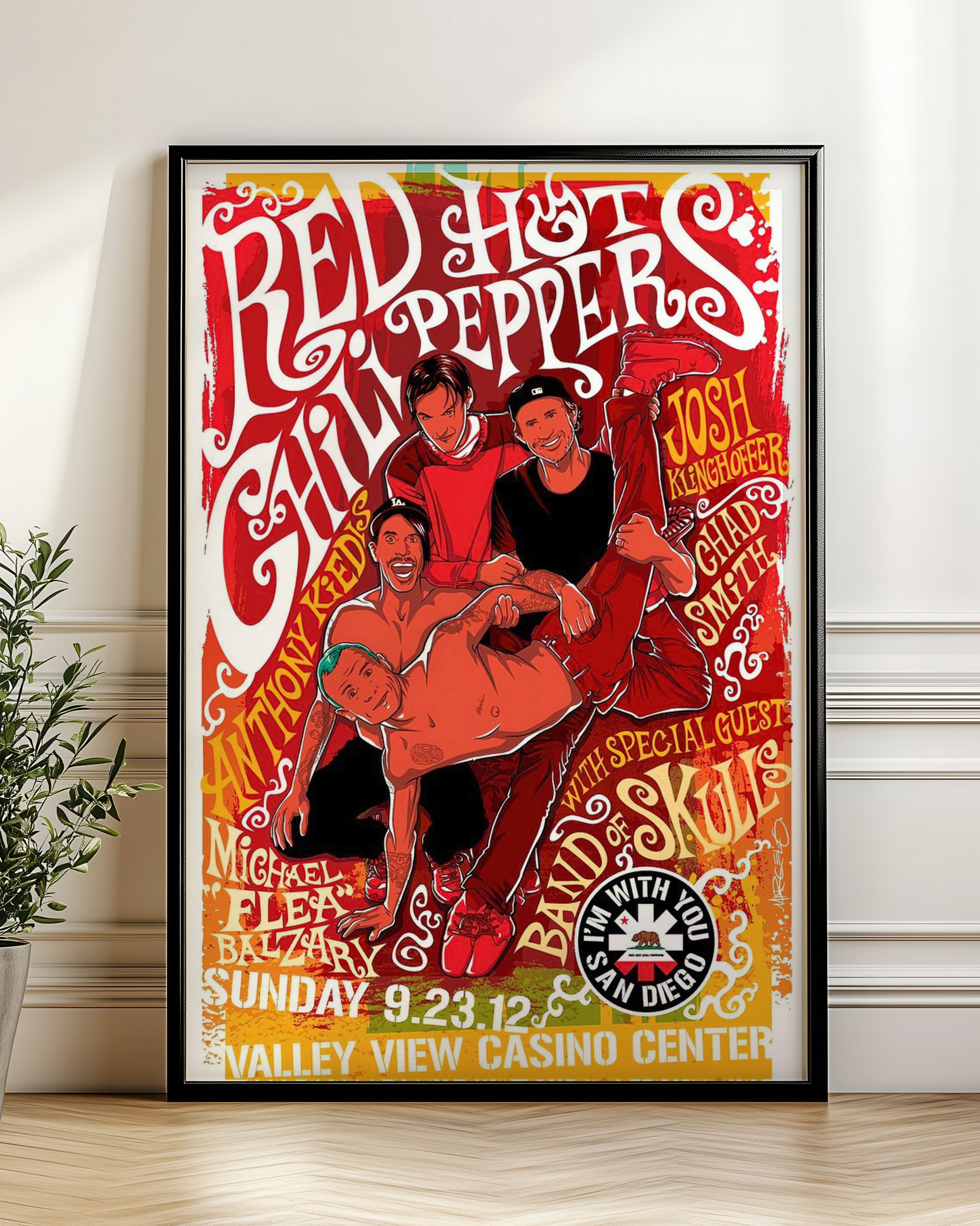 Red Hot Chili Peppers Poster – Postilsa