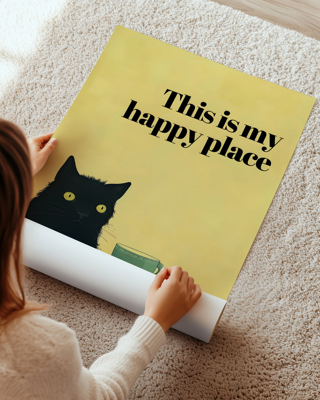 This Is My Happy Place Poster