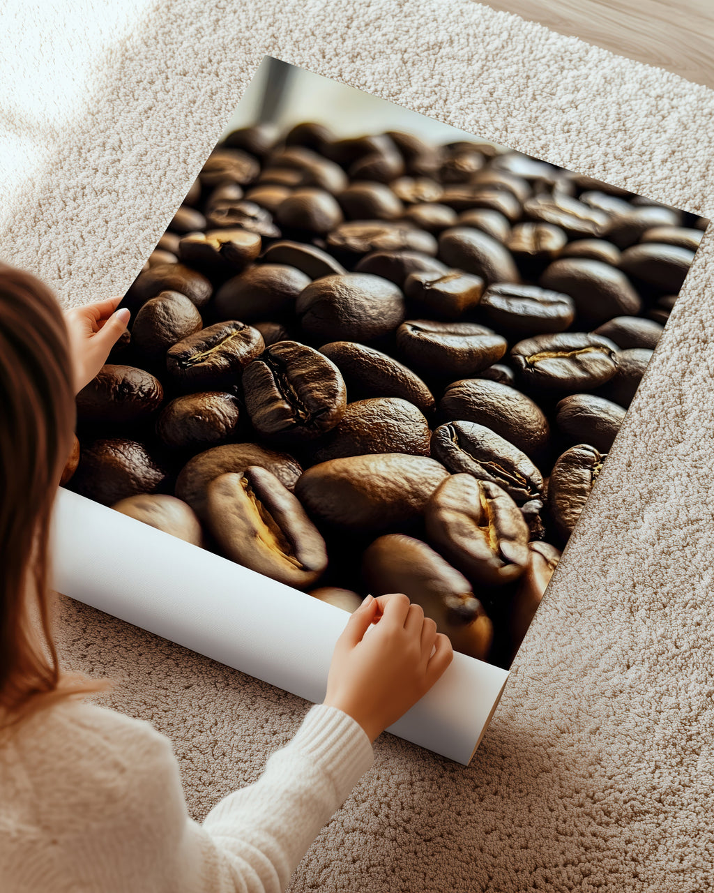 Kahve Çekirdekleri Poster