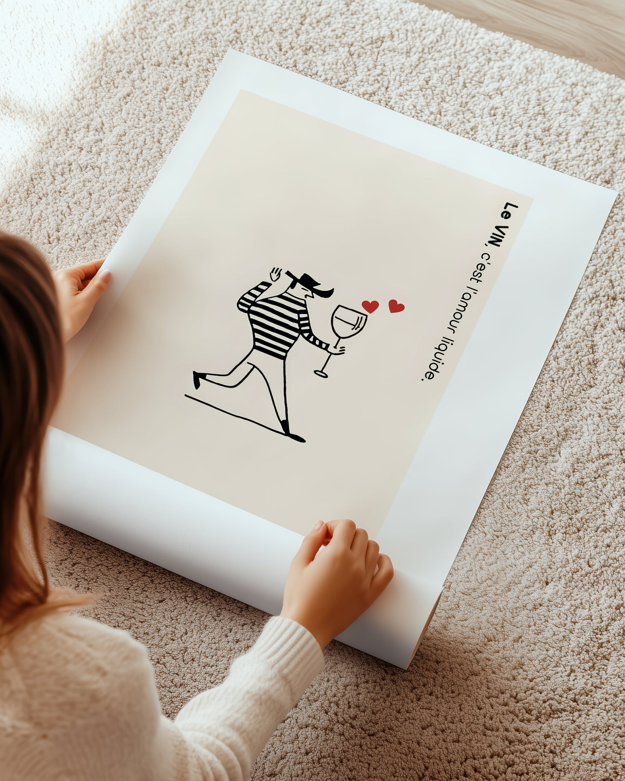 Le VIN Poster