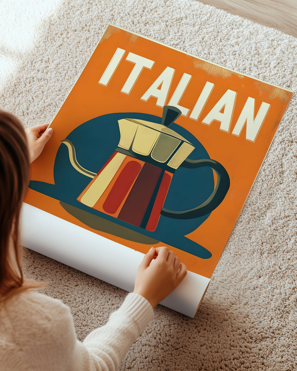 Italian Coffee Poster