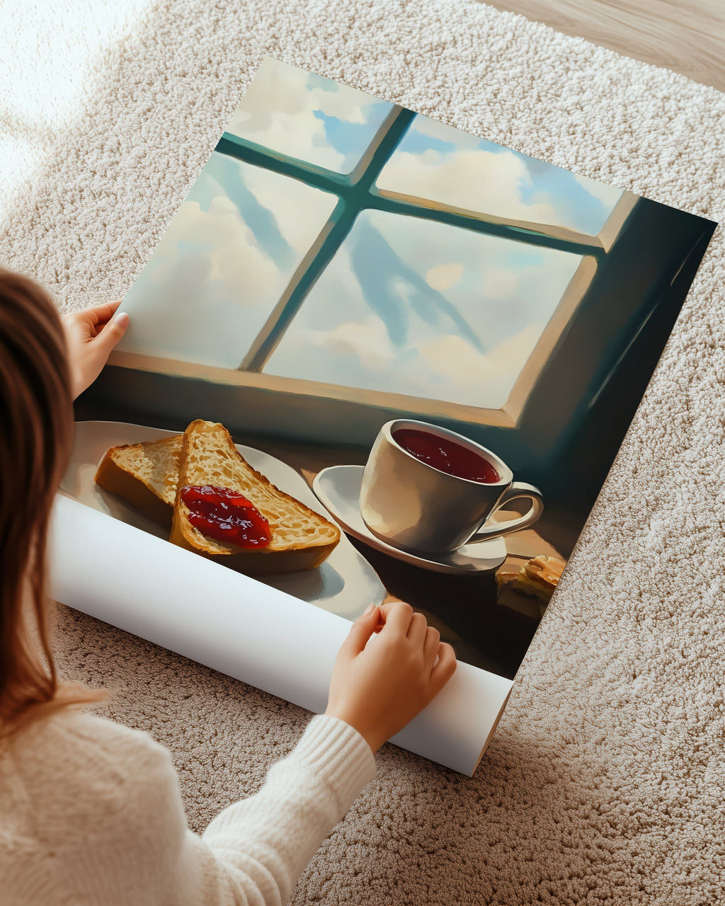 Breakfast Time Poster