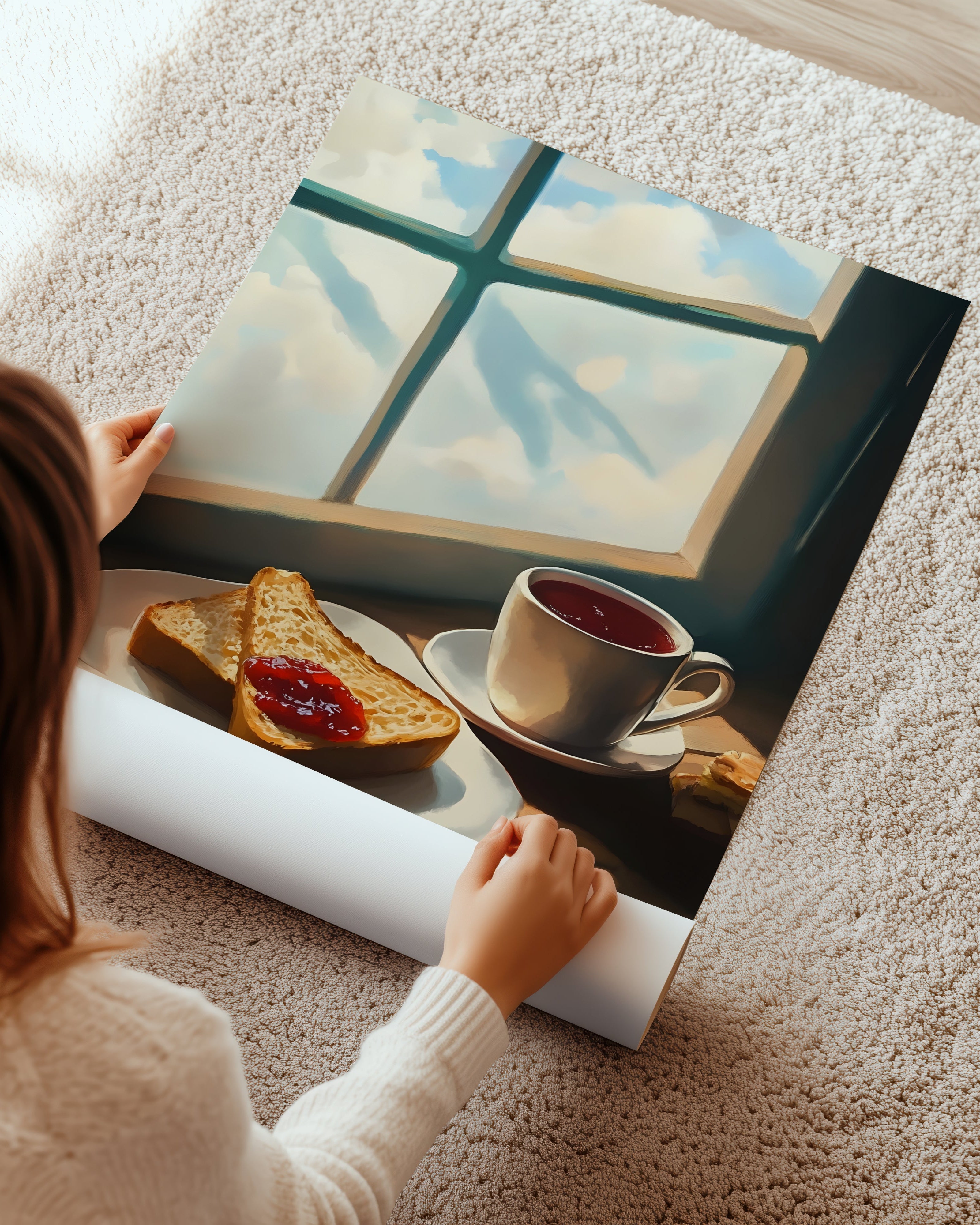 Breakfast Time Poster