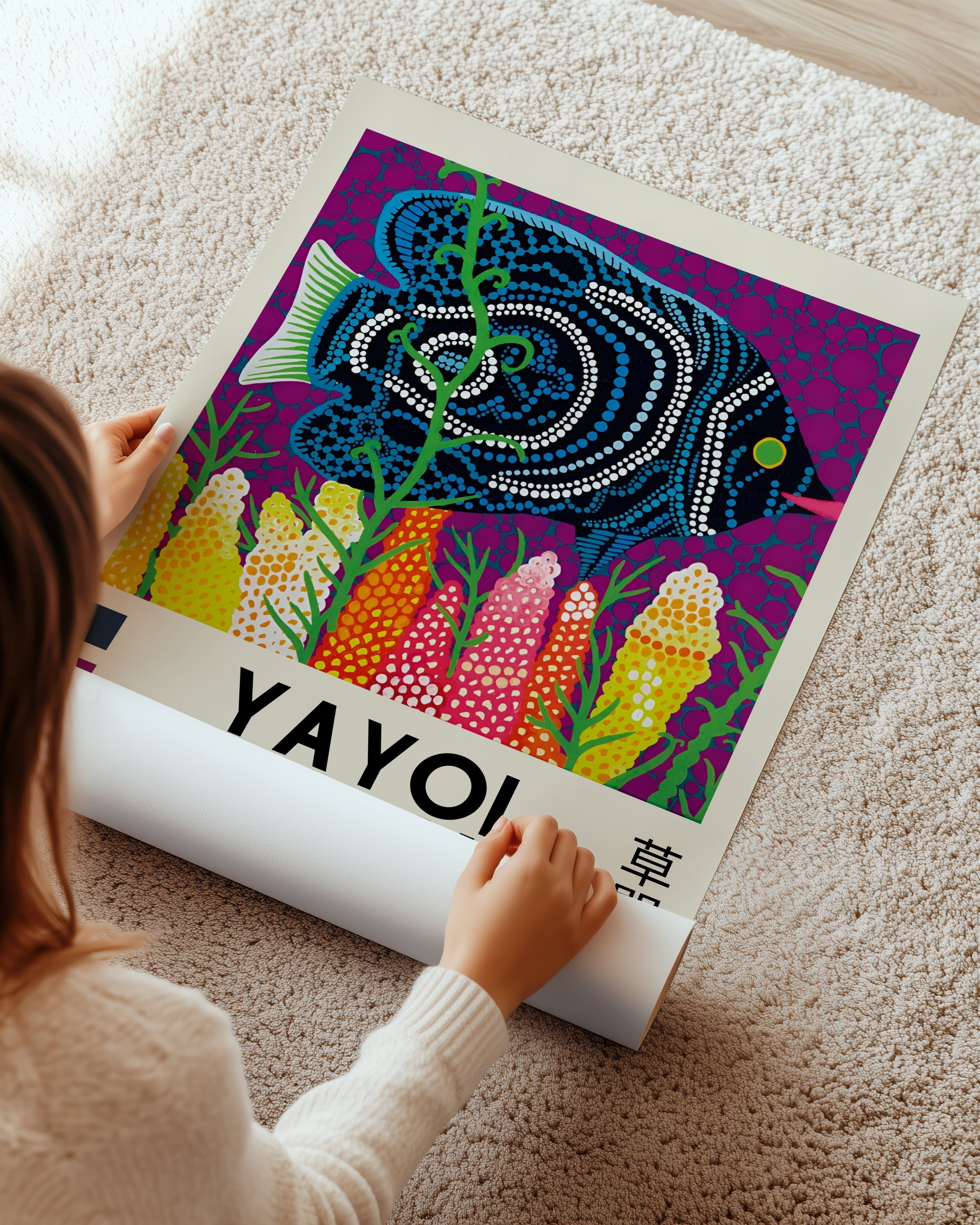 Yayoi Kusama - Depth of the Sea Poster