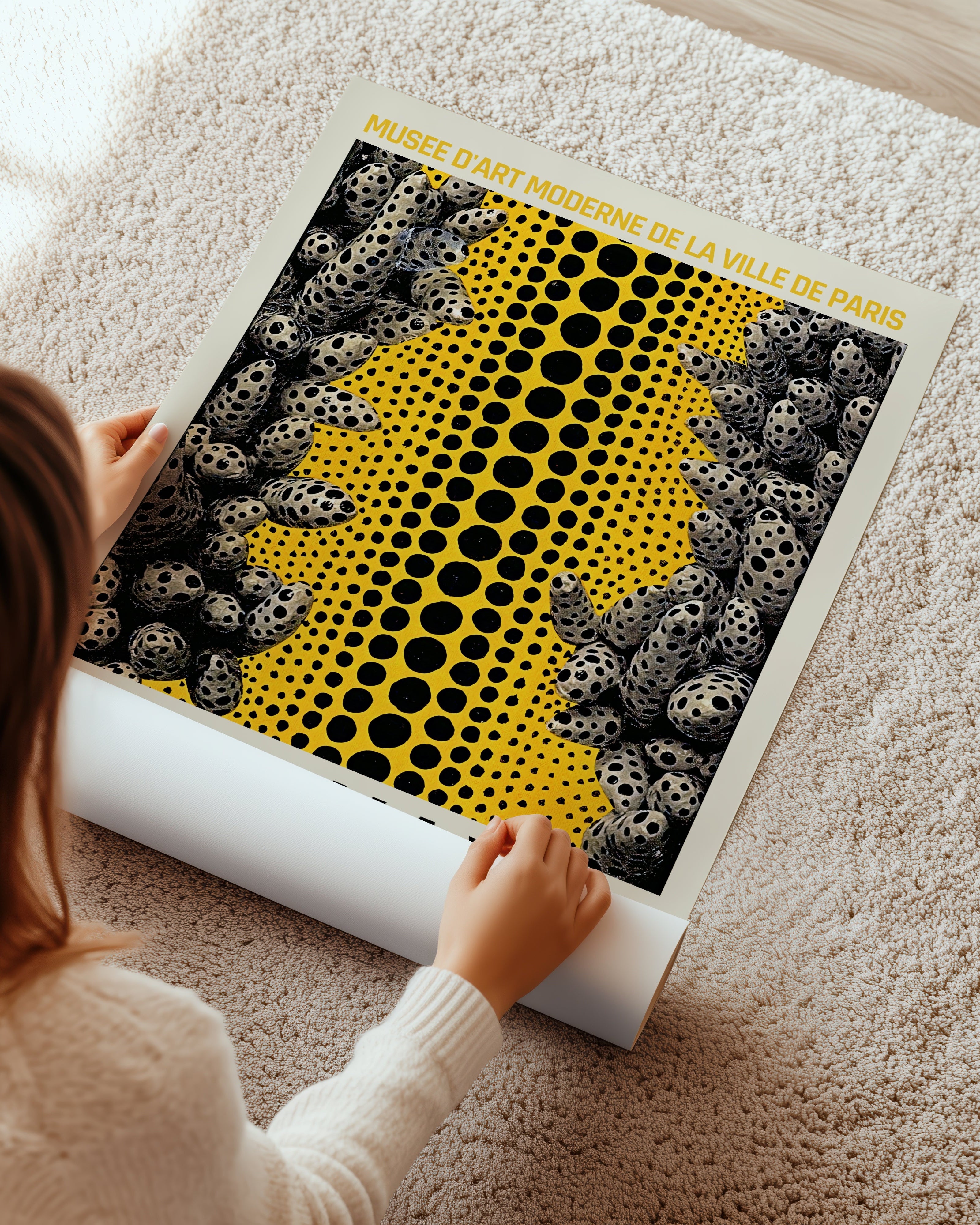 Yayoi Kusama Tokyo 1998 No.2 Poster