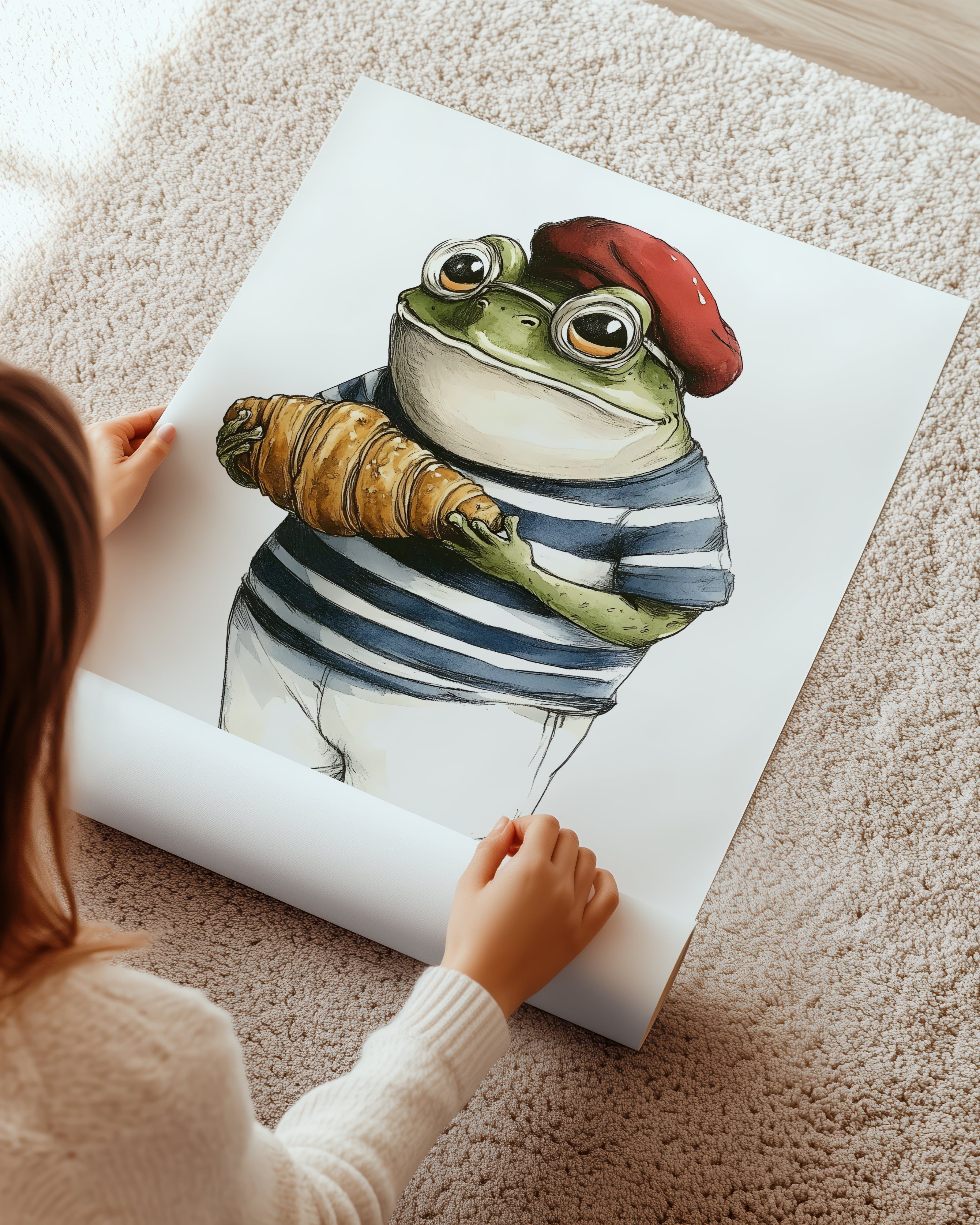 Croissant Poster