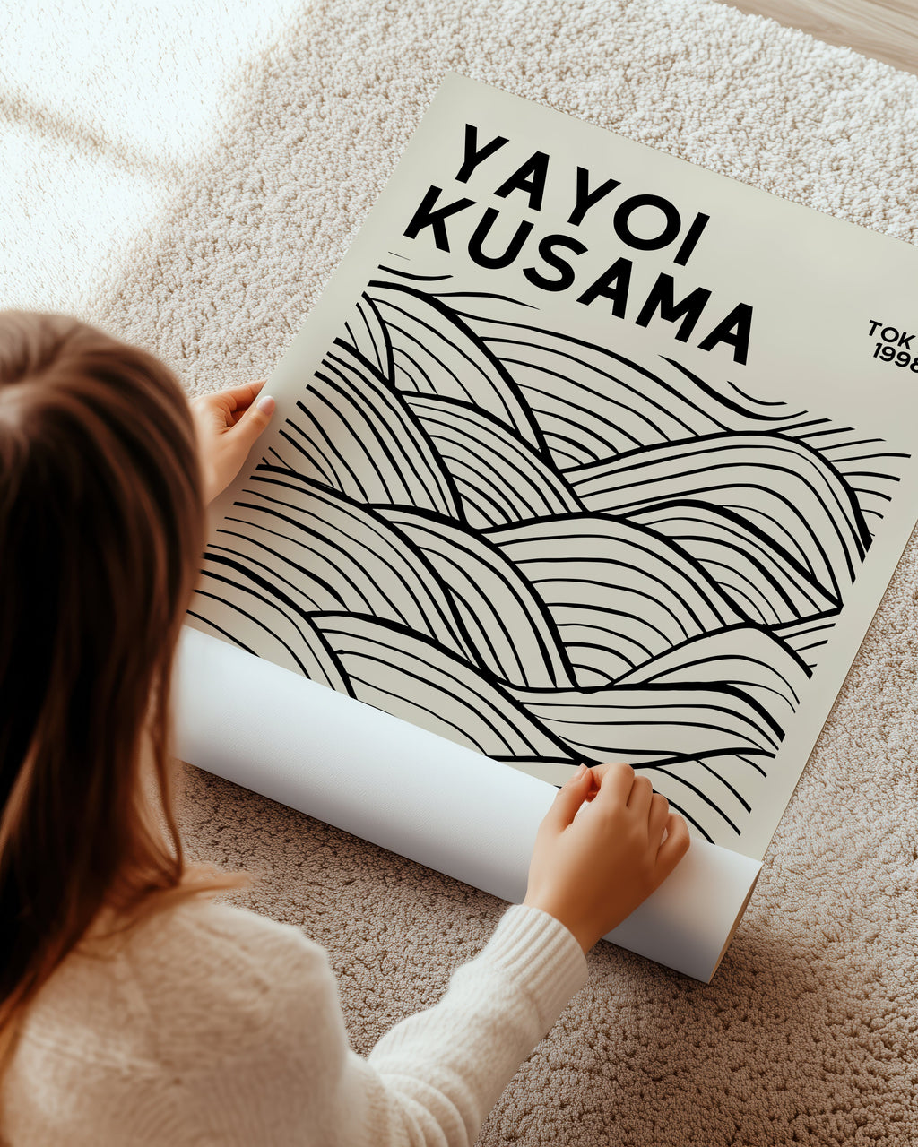 Yayoi Kusama Tokyo 1998 No.5 Poster