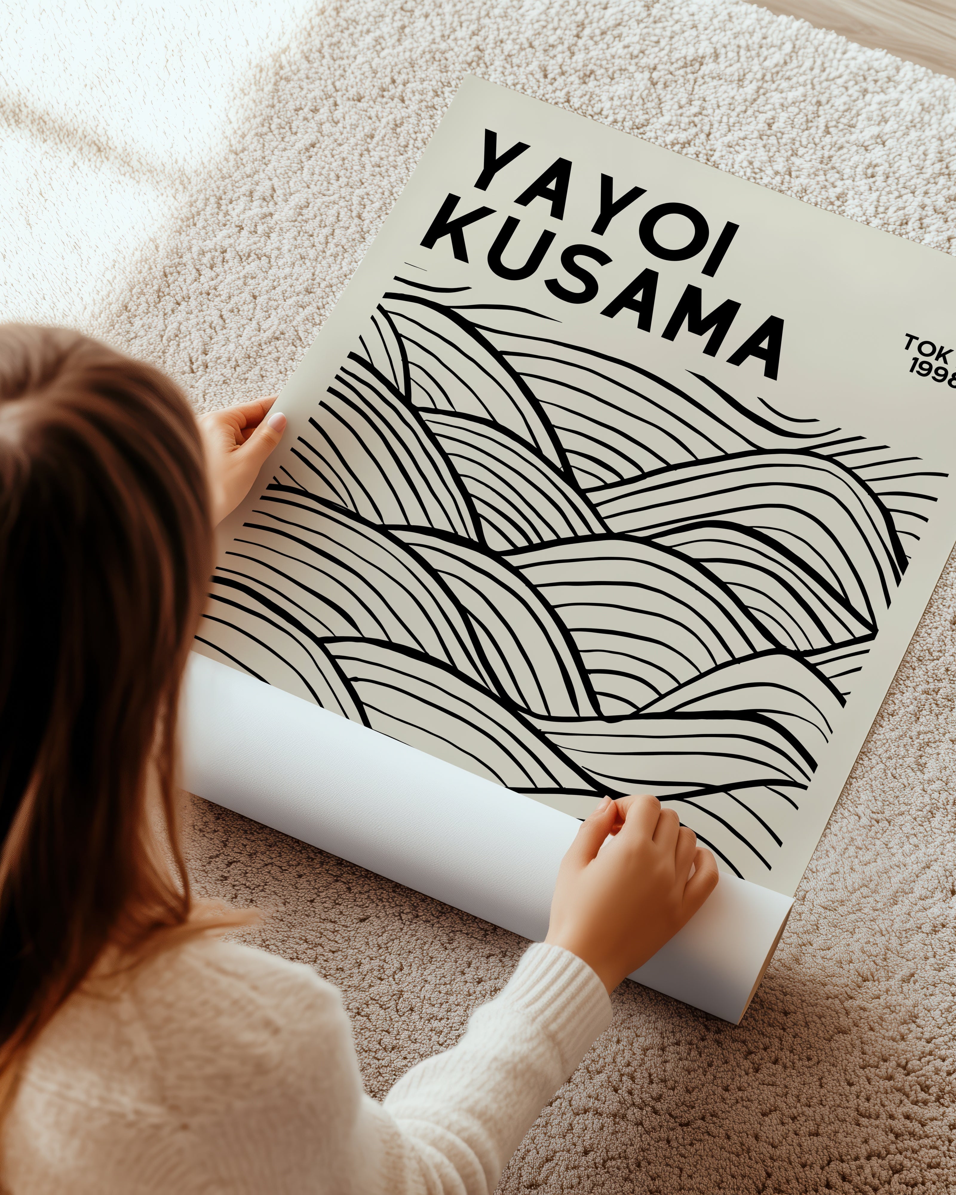 Yayoi Kusama Tokyo 1998 No.5 Poster