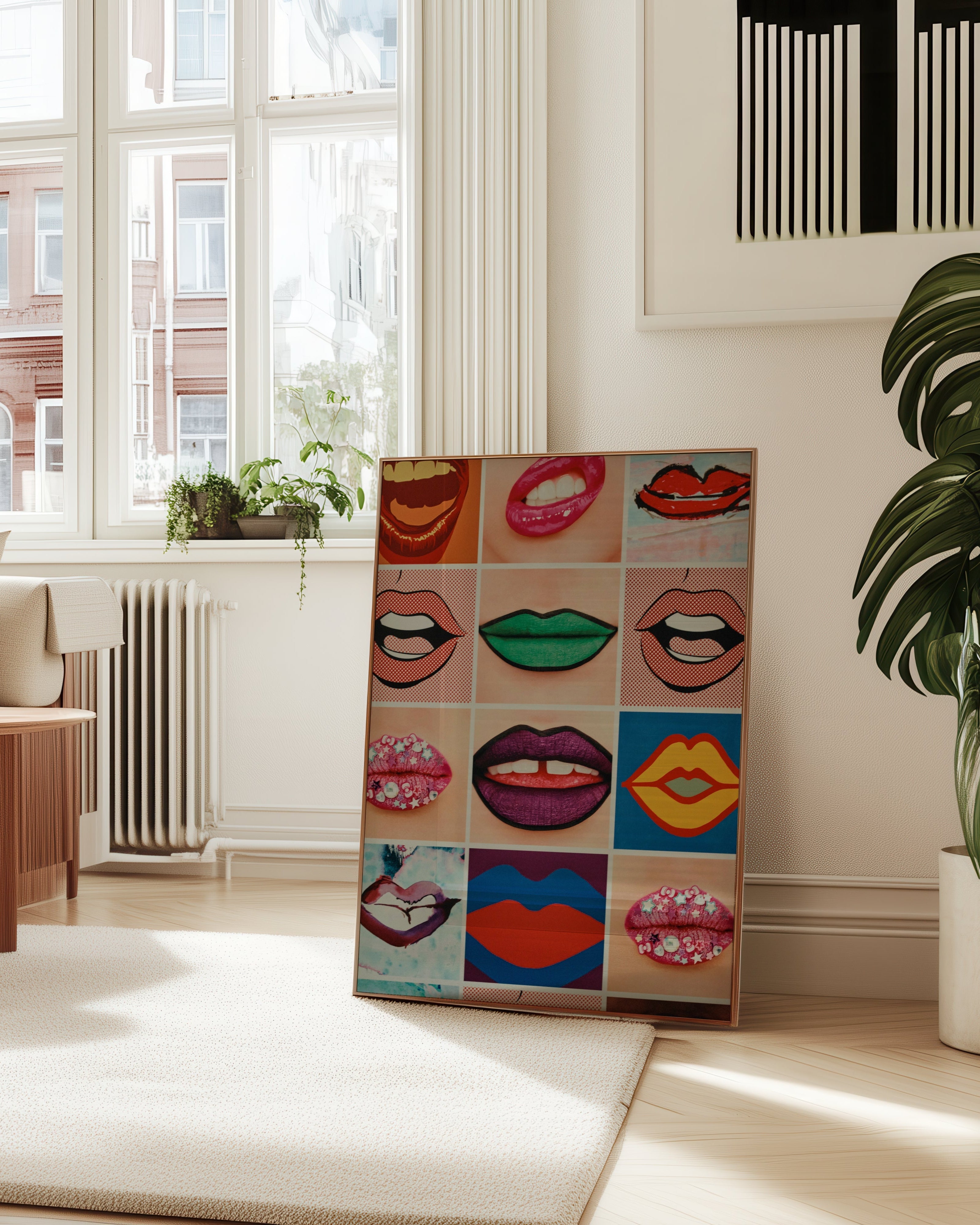 Lips No.3 Poster
