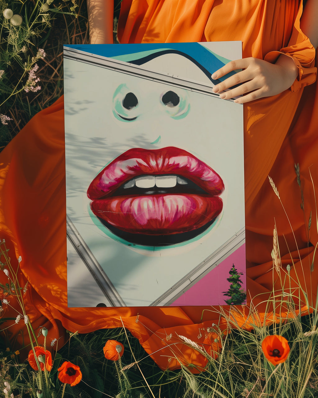Lips No.2 Poster