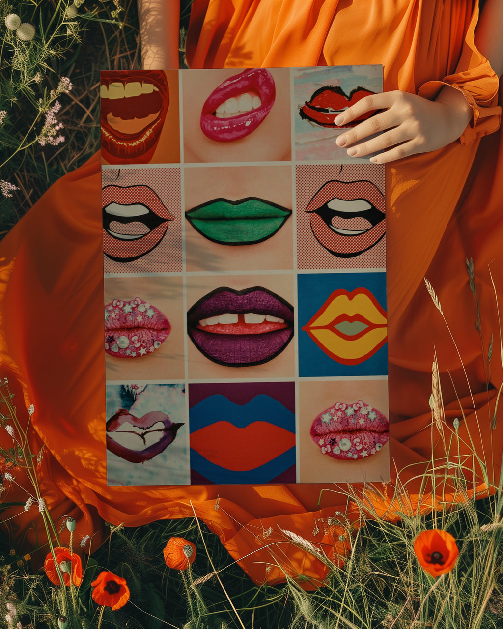 Lips No.3 Poster