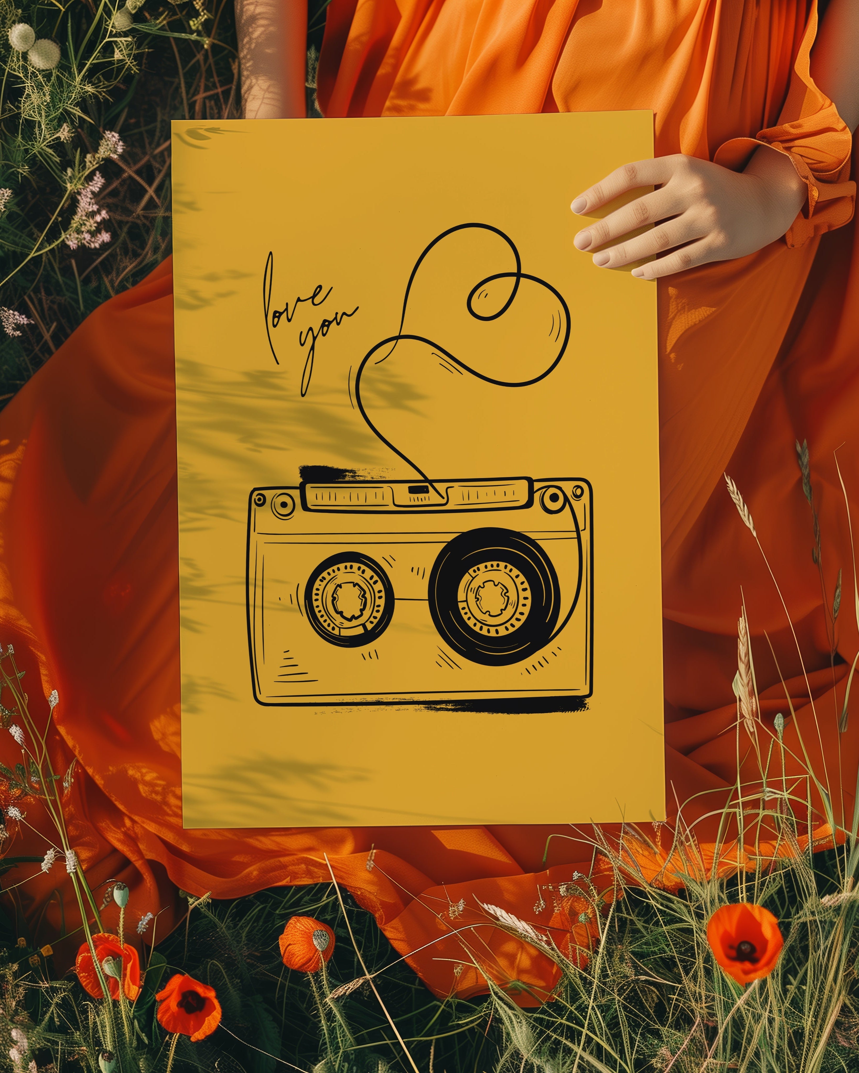 Love You Kaset Poster